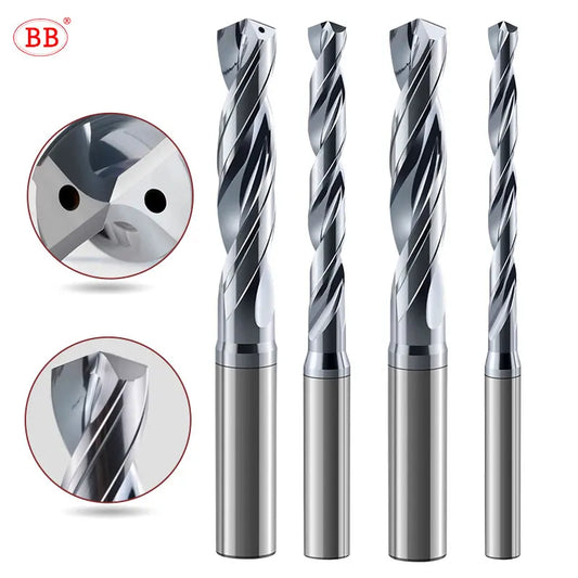 BB Pro Drill for Stainless Steel 5D Hole Making Efficiency Bit Internal Cooling
