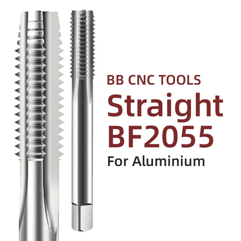 BB Machine Taps UNC UNF Inch Pitch CNC Hole Thread Tool Carbide Coated for Aluminum Steel