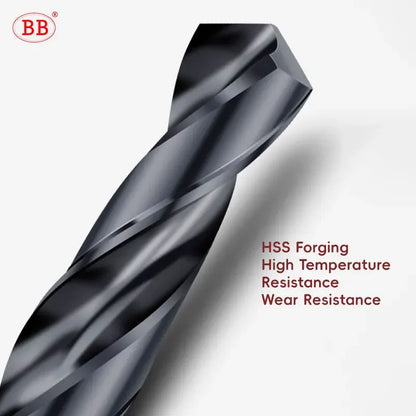 BB HSS Twist Drill Bit M2 Black Oxide Hole Making for Metal Wood PVC Aluminum Diameter 1mm-14mm