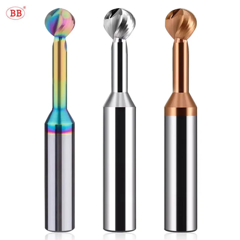 BB Ball T Shape Cutter Undercutting 3D Arc Ball Nose Tool R2 R3 R4 R5 R6 Wood Plastic Metal BC2055 BB2055
