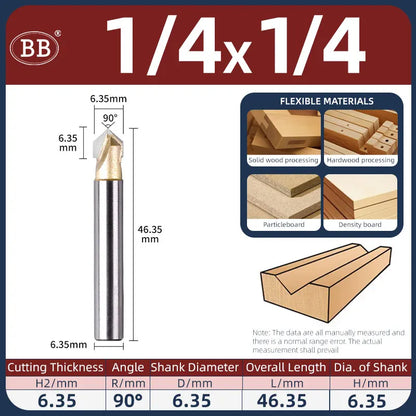 BB V Groove Slot Cutter Woodworking