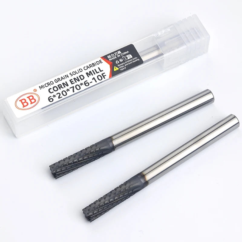 BB End Mill Graphite Carbon Fiber Fiberglass Composite Materials CVD Coated Wear-resistant Cutting Tool