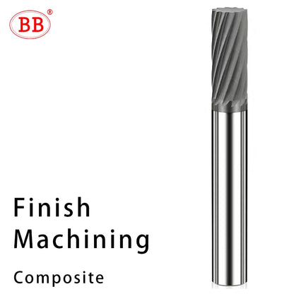 BB End Mill Graphite Carbon Fiber Fiberglass Composite Materials CVD Coated Wear-resistant Cutting Tool
