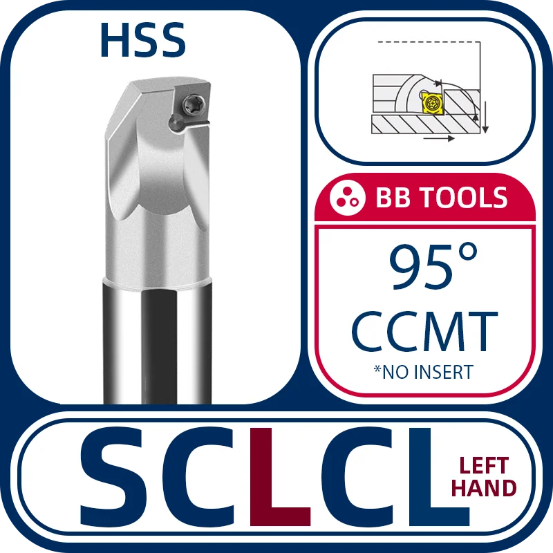 BB Internal Turning (CCMT) Tool Holder-HSS Carbide