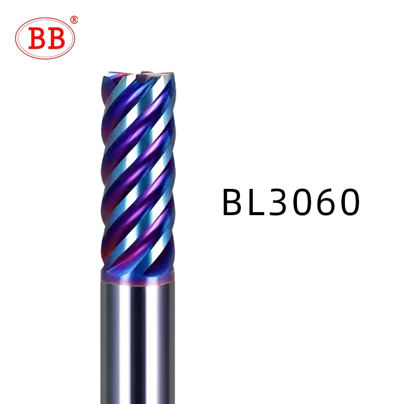 BB Carbide End Mill-6 Flutes CNC Finish Machining