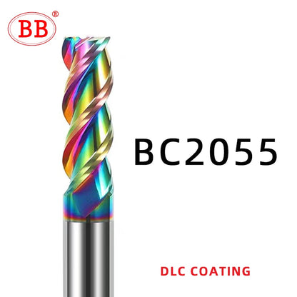 BB 3 Flute Carbide Milling Cutter -BC2055