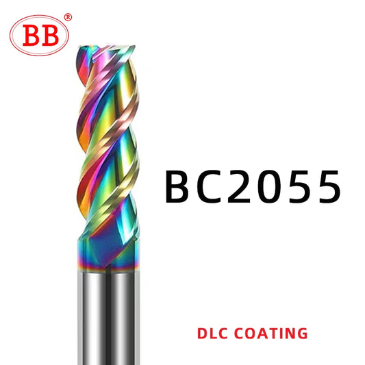 BB 3 Flute Carbide Milling Cutter -BC2055