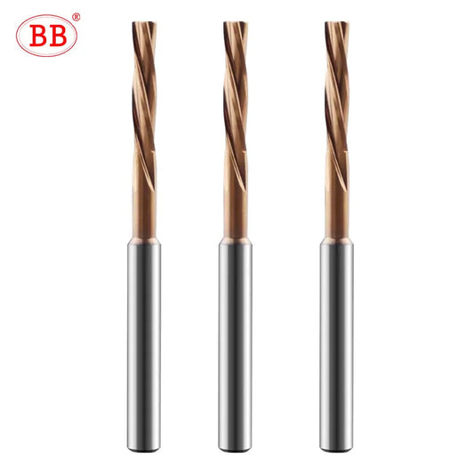 Left-Hand Spiral Flute Carbide Reamer | 0.5–2.22mm | BB2055