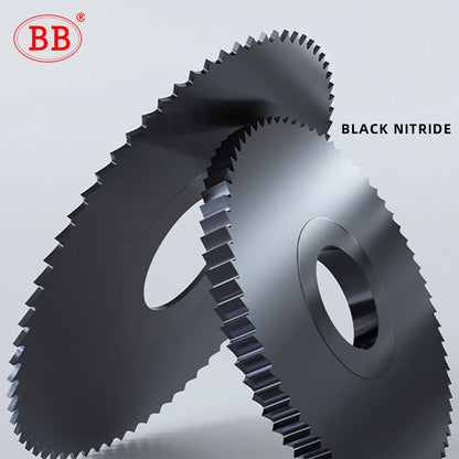 Saw Blade Mill HSS Co TiN Circular Cutting Tool CNC Slot Machining Slitting Steel Diameter 40 50 60mm for Metal Steel Pipe