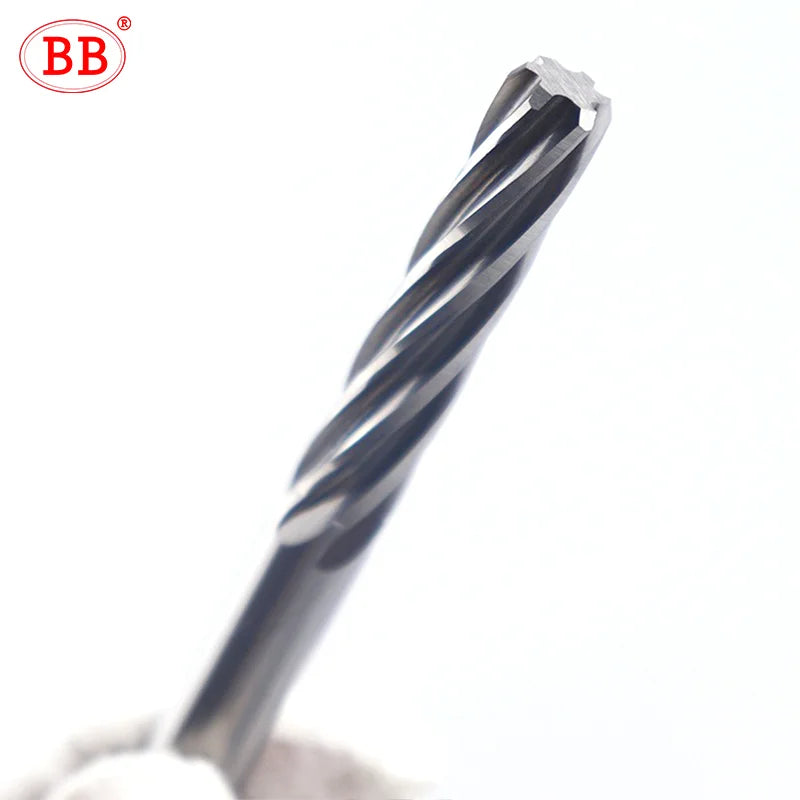 BB Machine Reamer 1-12mm Carbide CNC Spiral Flute PRO External Cooling for Aluminum