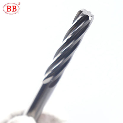BB Machine Reamer 1-12mm Carbide CNC Spiral Flute PRO External Cooling for Aluminum