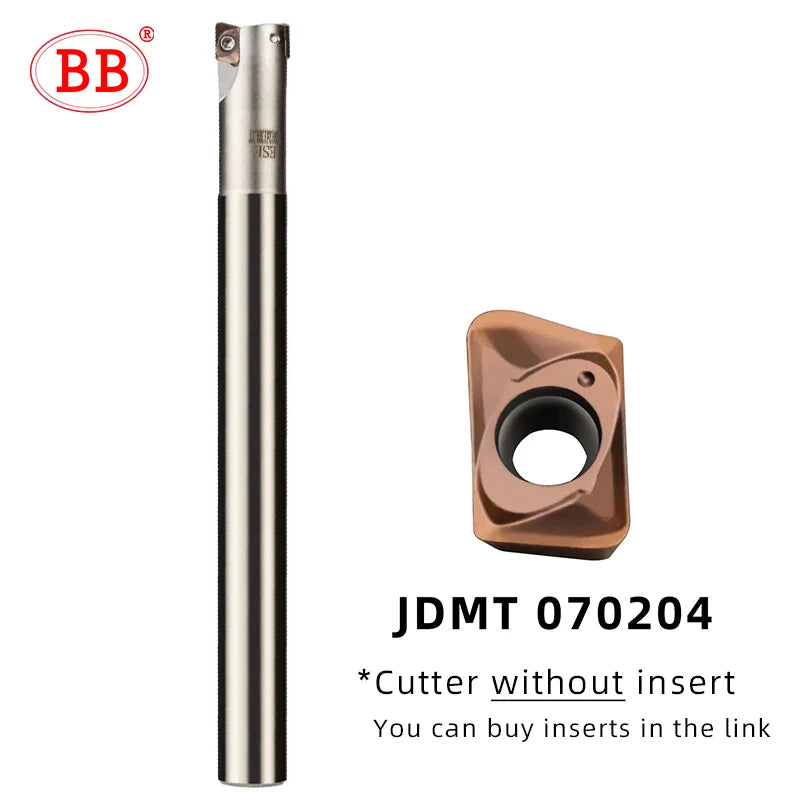 BB ESE ASM Indexable High Feed Milling Tool Holder JDMT JDMT0702 Carbide Insert 2 Side CNC Machine Support Handle Cutter