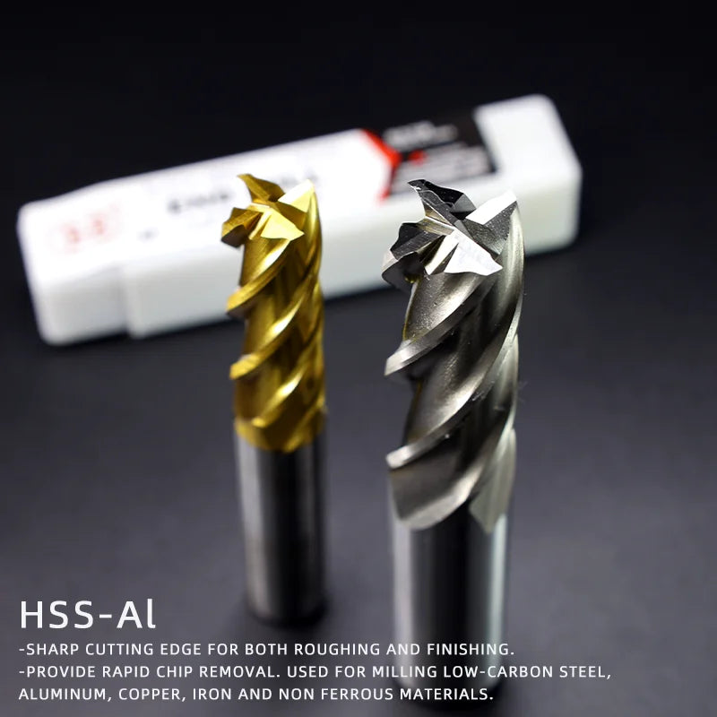 BB End Mills-HSS 2 Flutes