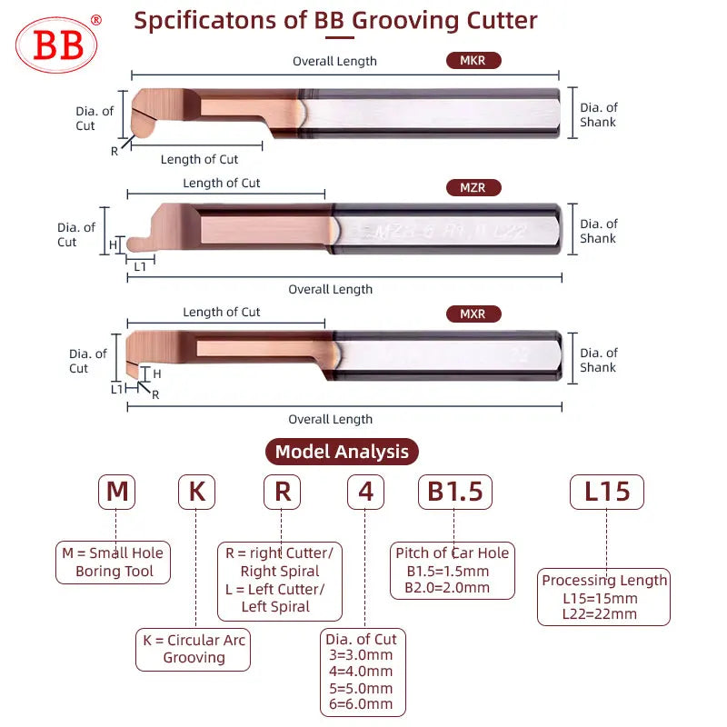 BB Boring Bar -  MXR