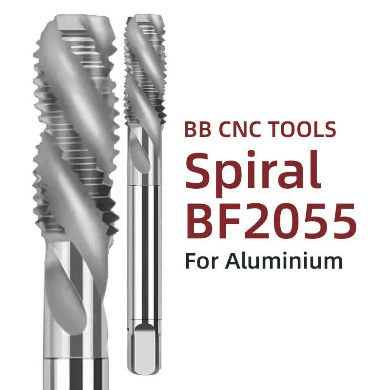 BB Machine Taps UNC UNF Inch Pitch CNC Hole Thread Tool Carbide Coated for Aluminum Steel