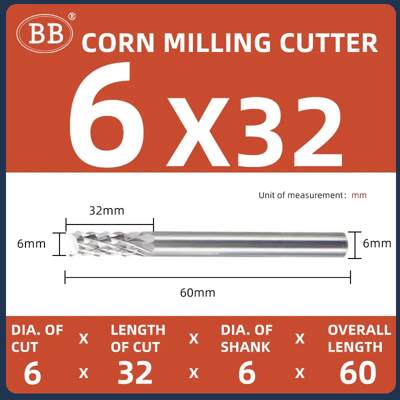 BB Corn End Mill