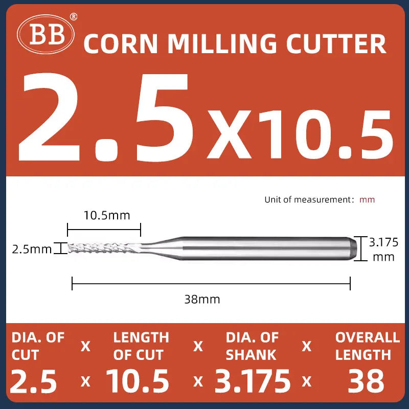 BB Corn End Mill