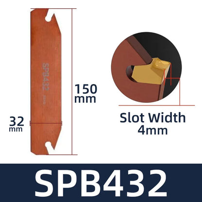 BB SPB Grooving Turning Tool External SPB326 Cutting Holder SP200 SP300 Carbide Insert CNC