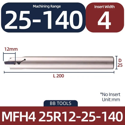BB MFH MFHR Grooving Cutter Insert Diameter 16 20 25