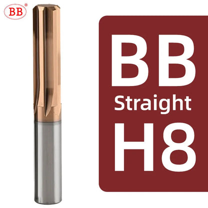 BB Drilling Reamer H8 H9 Straight and Spiral Flute for Metal Aluminum 2-20mm Tool