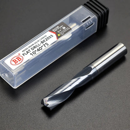 BB Flat Bottom Drill Bit Long Length 2mm-12mm Carbide Hole Drilling Tool BK2055 BL2060