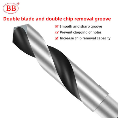 BB Twist Drill Bit 1/2 Inch HSS M2 M35 Cobalt Metal Steel Hole Making Tool CNC Drilling 12mm Shank 12~35mm