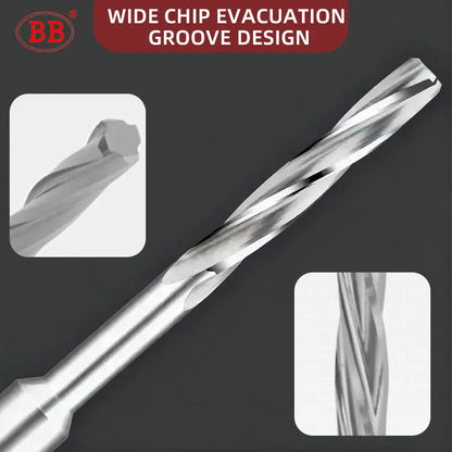 BB Carbide Left-Hand Spiral Flute Reamer | PRO Series BF2055 | Ø2.23–3.95mm External Cooling