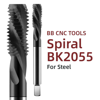 BB Machine Taps UNC UNF Inch Pitch CNC Hole Thread Tool Carbide Coated for Aluminum Steel