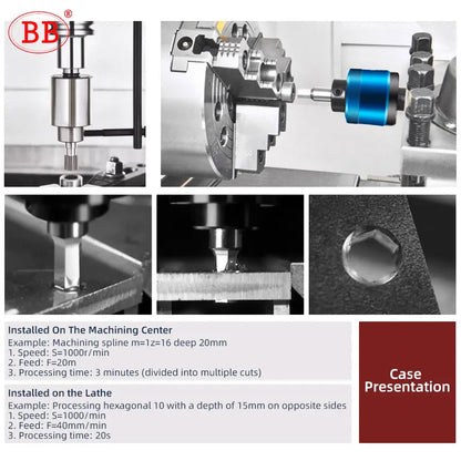 BB Rotary Broach Hexagon HSS-Co