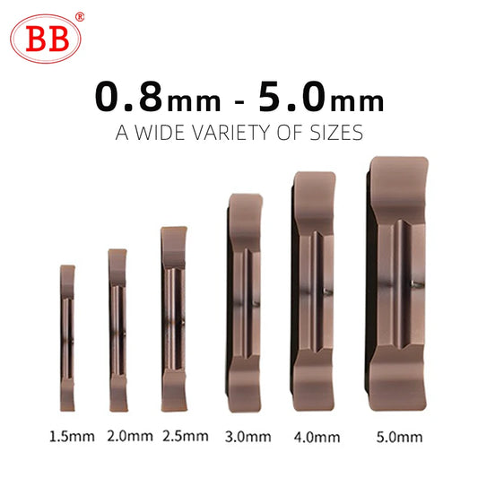 BB MGGN Grooving Insert Tool Lathe Cutter Carbide Parting for External Internal Turing MGGN150 MGGN200 MGGN300 MGGN400