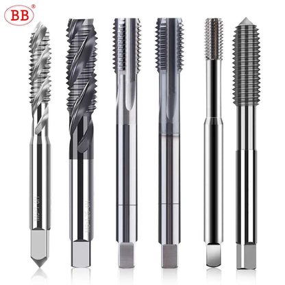 BB Machine Tap Internal Cooling CNC Carbide Thread Tool for Aluminum Steel Metal Coated JIS