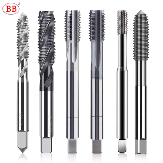BB Machine Tap Internal Cooling CNC Carbide Thread Tool for Aluminum Steel Metal Coated JIS