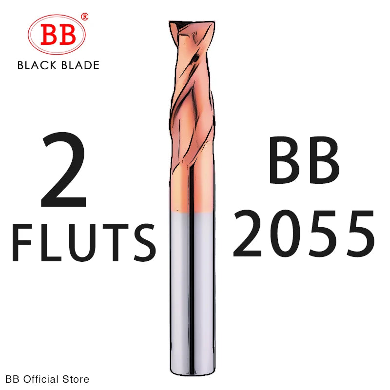 BB 1/8 3/16 1/4 5/16 3/8 1/2 5/8 Imperial Inch End Mill Carbide CNC Milling Cutter Tool 2 3 4 Flute 3.175 12.7 Metal Steel