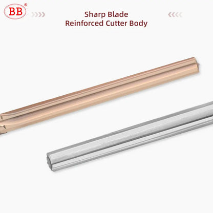 BB Tapered 1:50 Reamer Solid Carbide Machine CNC Cutter 2-12mm Hole Machining Tool