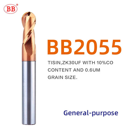 BB Ball Nose End Mill -BB2055