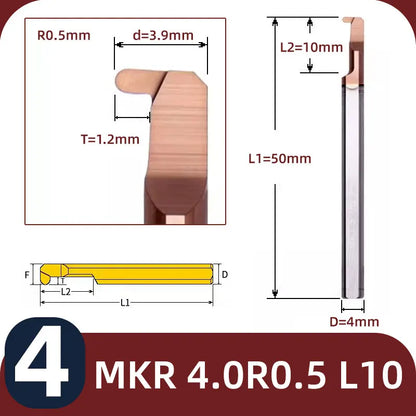 BB MKR Grooving Cutter