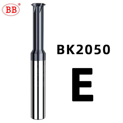 BB 1 Tooth Thread Milling Cutter Tungsten Carbide Steel CNC Machining Aluminum 60 Degree M1.2 M1.6 M2 M2.5 M3 M4 M5 M6 M8