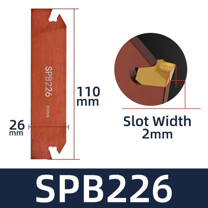 BB SPB Grooving Turning Tool External SPB326 Cutting Holder SP200 SP300 Carbide Insert CNC