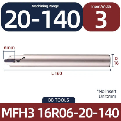 BB MFH MFHR Grooving Cutter Insert Diameter 16 20 25
