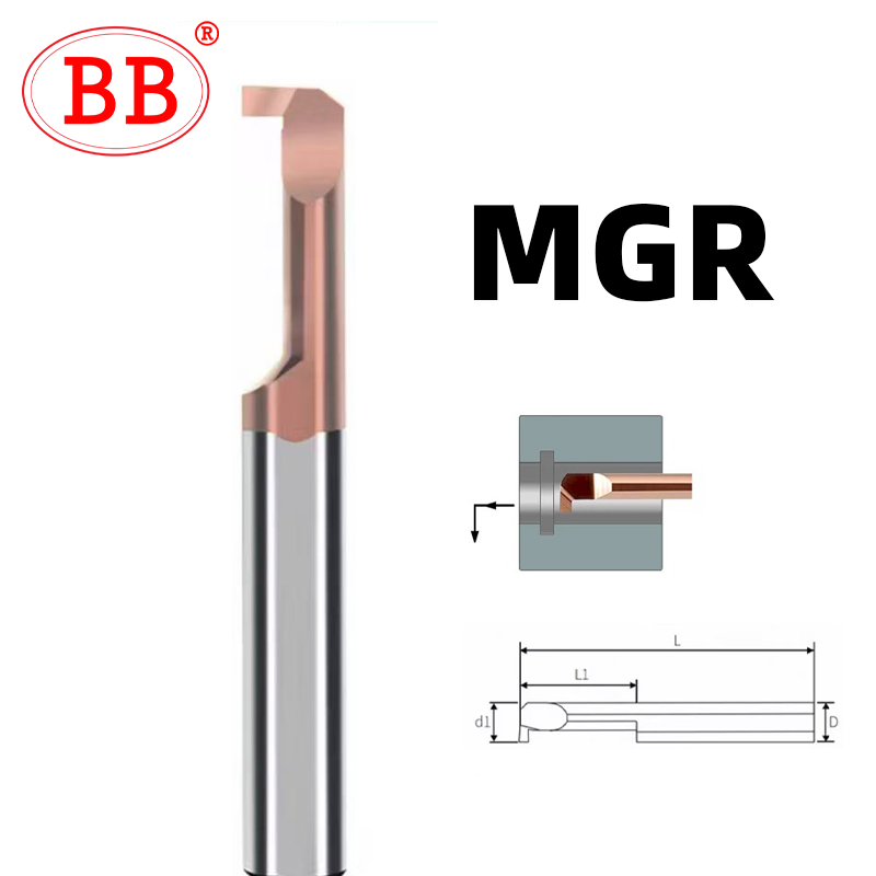 Rainurage de barre d'alésage BB-MGR MGL 