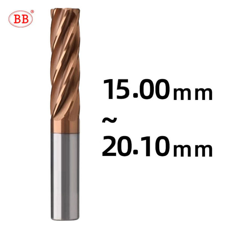 BB2055 Solid Carbide Spiral-Flute Reamer | 15–20.10mm